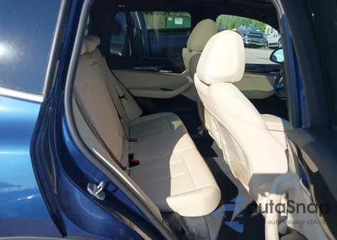 2021 BMW X3 xDrive30I из США, поврежденный, VIN 5UXTY5C01M9E76680